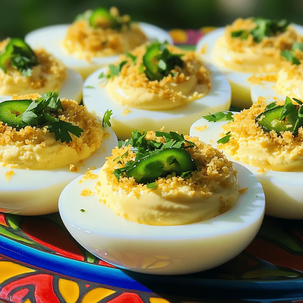 Jalapeño Popper Deviled Eggs Flavorful Party Snack