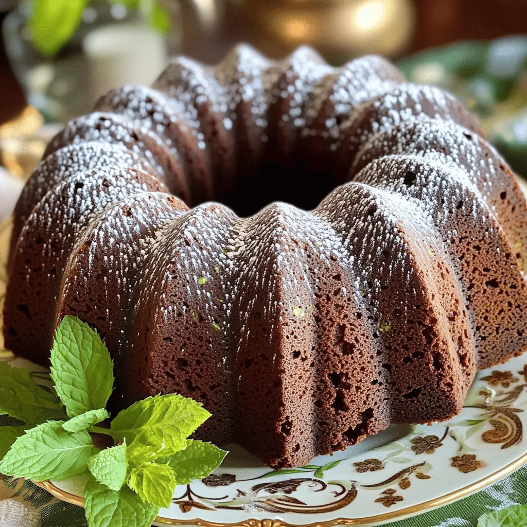 Chocolate Zucchini Bundt Cake Rich and Moist Delight