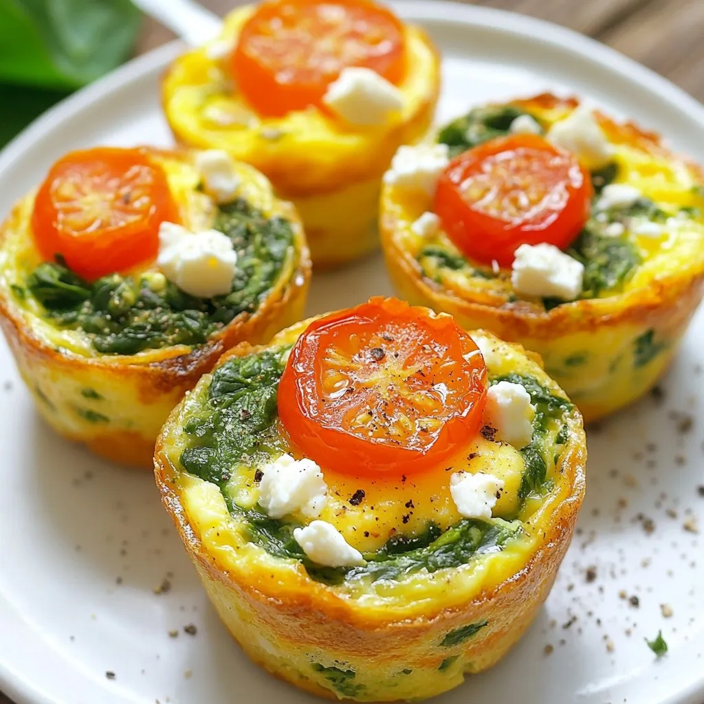 Spinach Egg Muffin Cups Tasty and Healthy Recipe