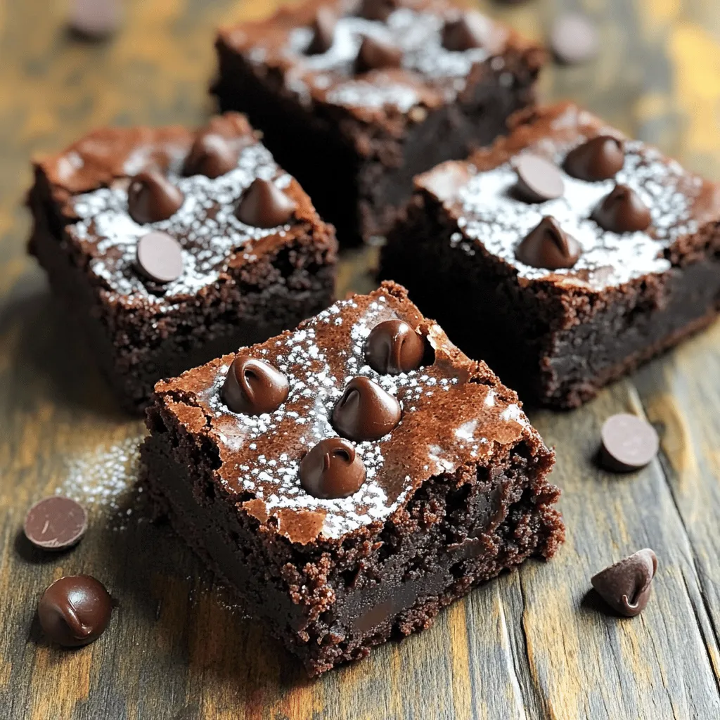 Moist &#038; Chocolatey Zucchini Brownies Delightfully Simple