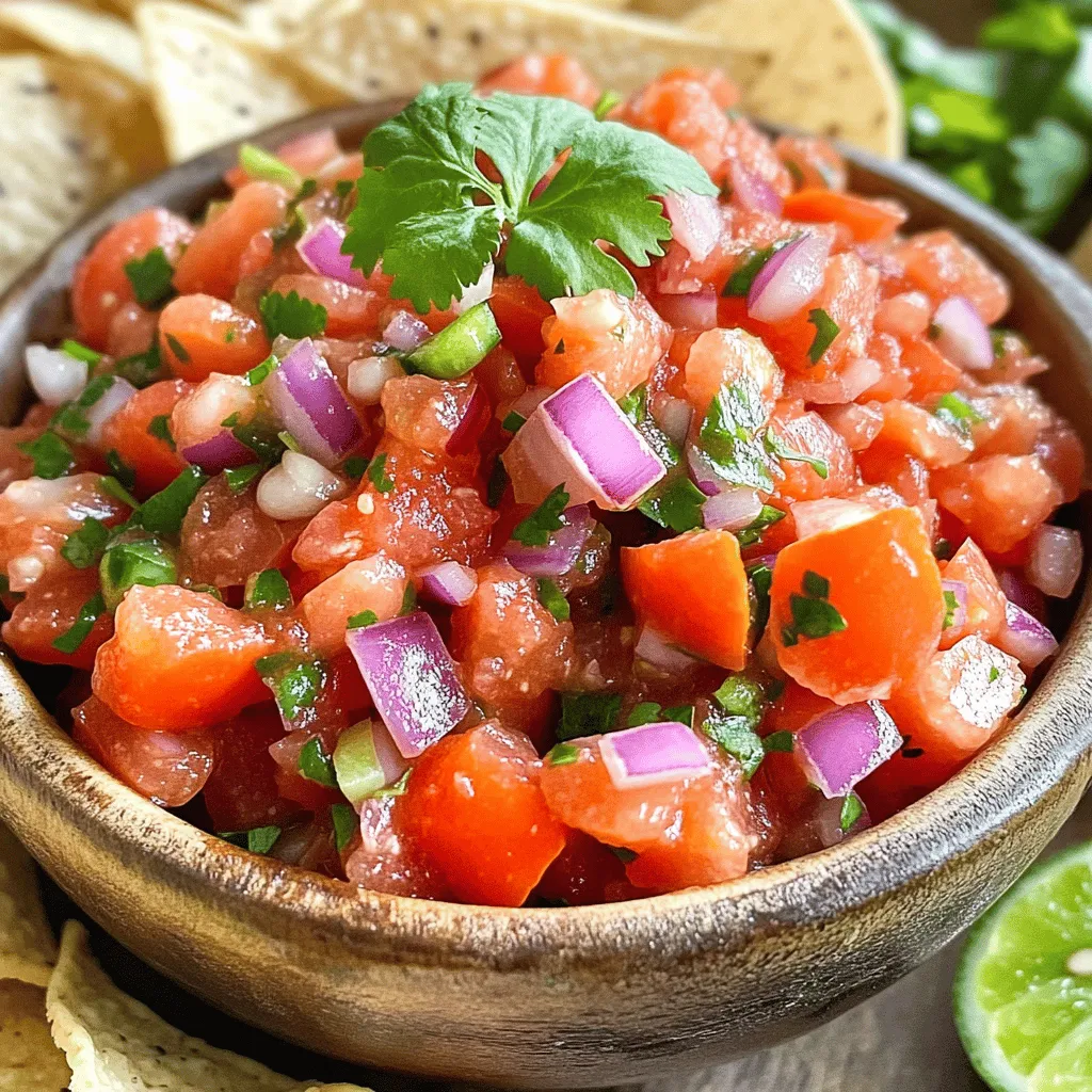 Delicious Homemade Salsa in Five Minutes Fresh Dip