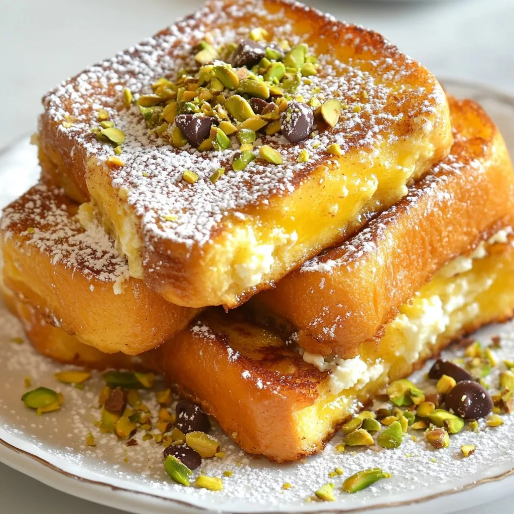 Cannoli French Toast Delightful and Creamy Recipe