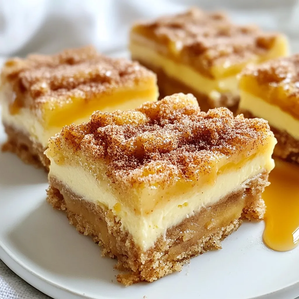 Churro Cheesecake Bars Irresistible Dessert Delight