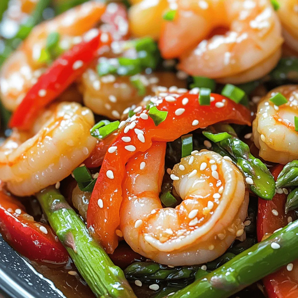 Savory Shrimp and Asparagus Stir-Fry Recipe