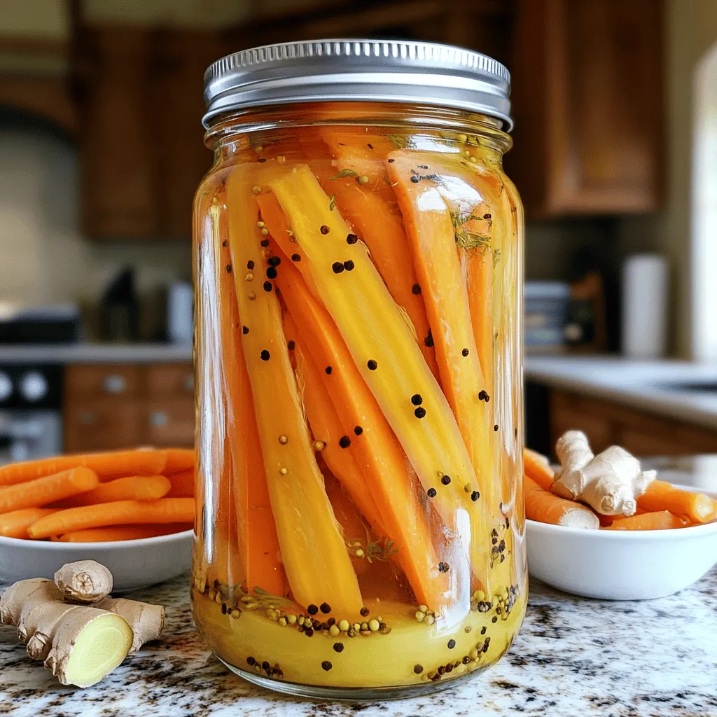 Quick Pickled Carrots Crisp and Flavorful Recipe