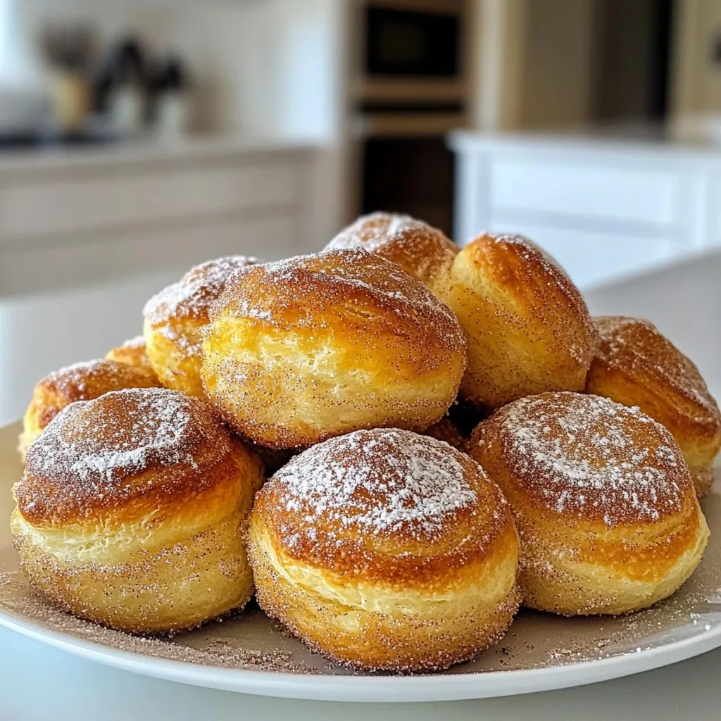 French Cinnamon Sugar Breakfast Puffs Tasty and Easy