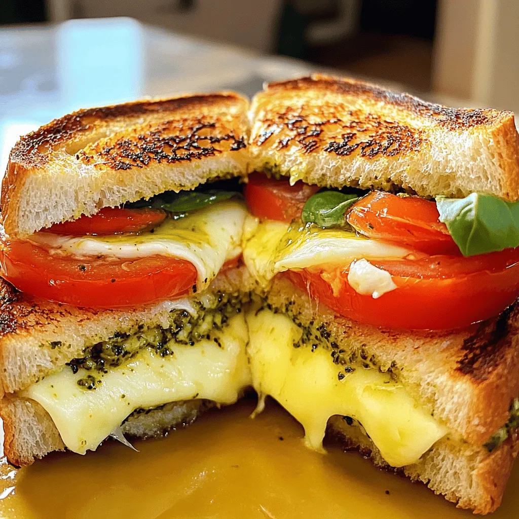 Italian Grilled Cheese Sandwiches Tasty and Easy Recipe