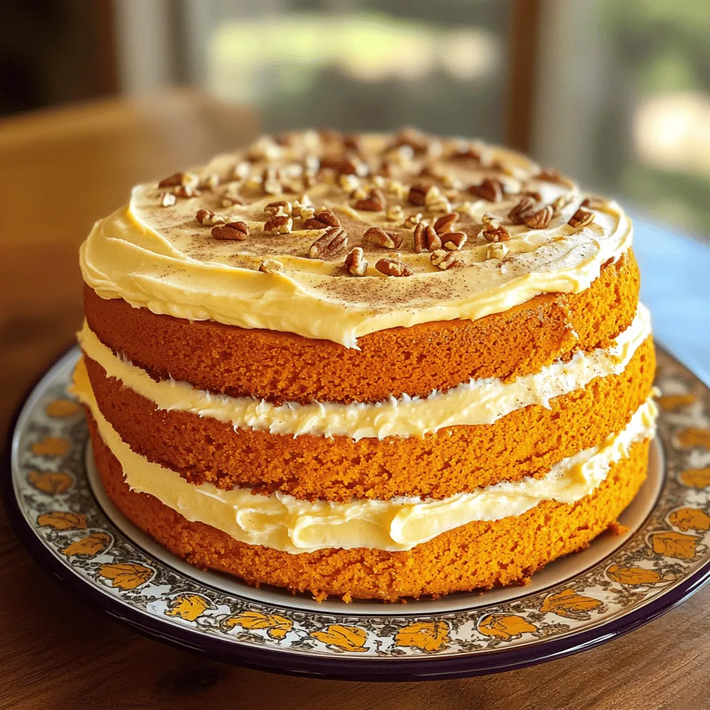 Pumpkin Rum Cake Rich and Flavorful Dessert Delight