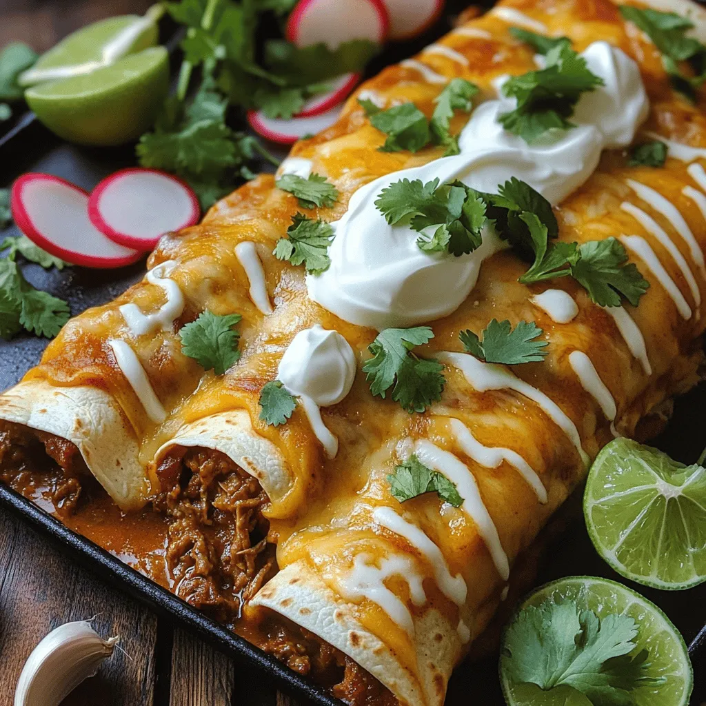 Birria Enchiladas Easy and Flavorful Dinner Idea