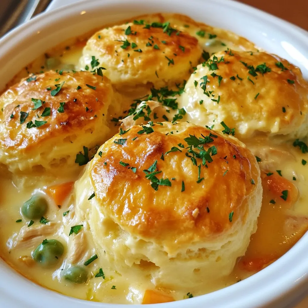 Red Lobster Biscuit Chicken Pot Pie Delightful Recipe