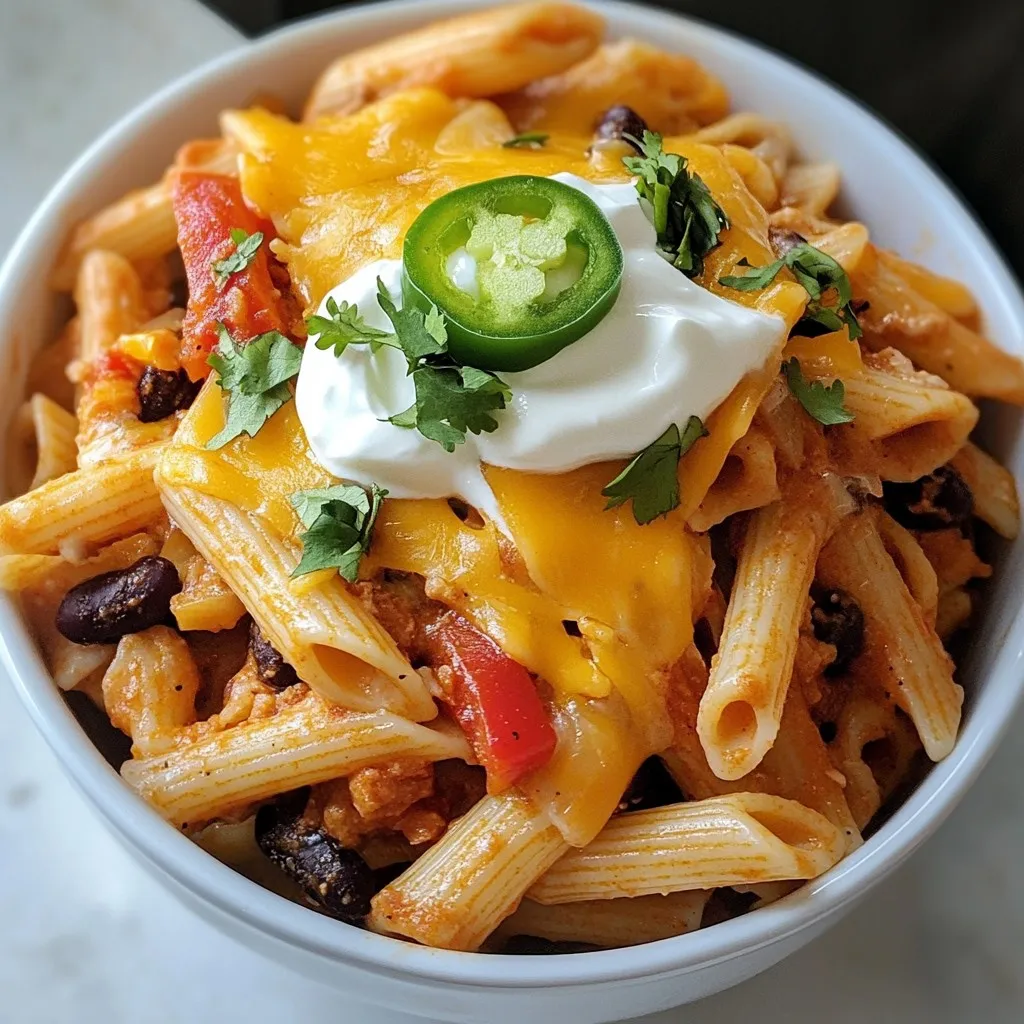 Enchilada Pasta Thrilling and Flavorful Dinner Idea