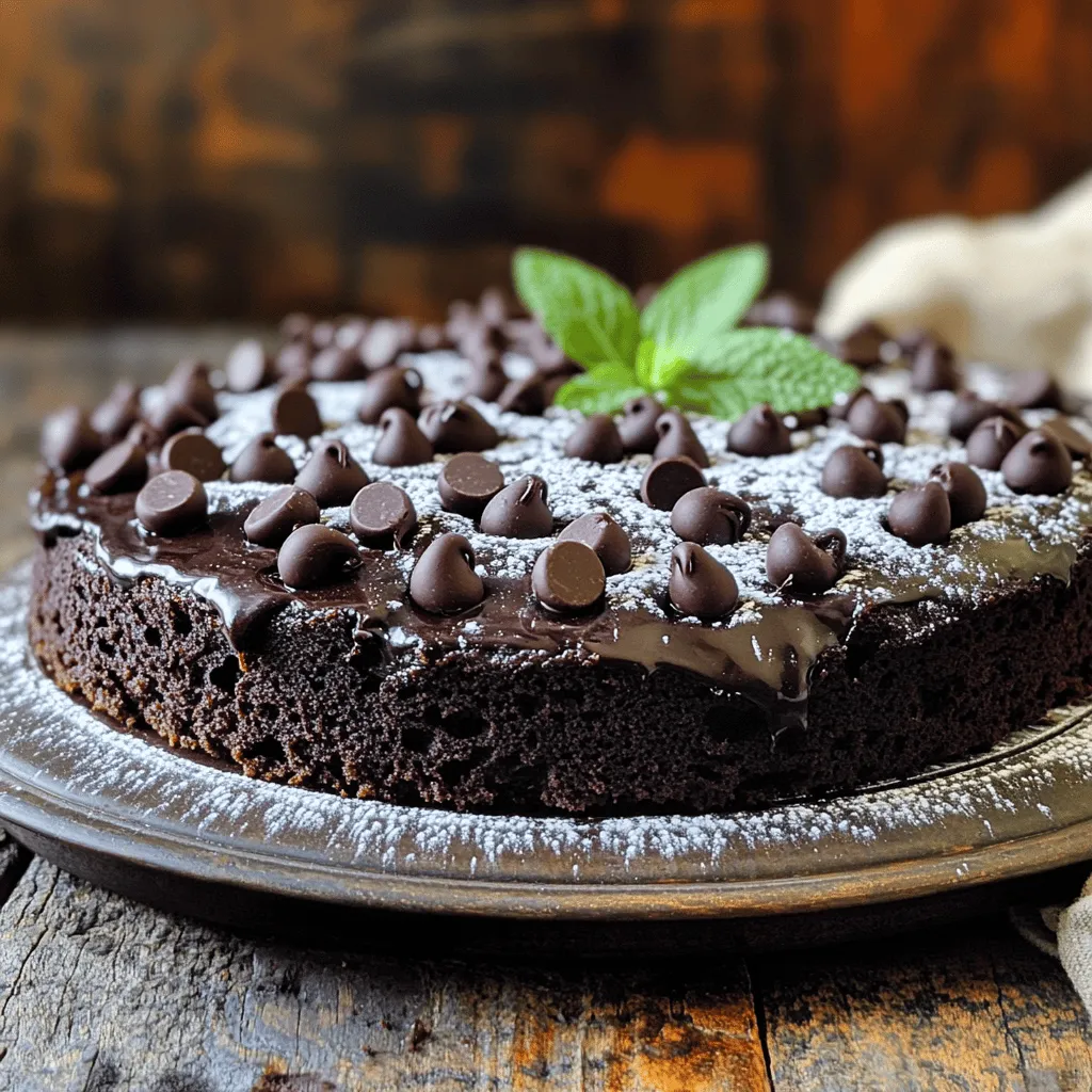 Chocolate Zucchini Cake Moist and Flavorful Treat