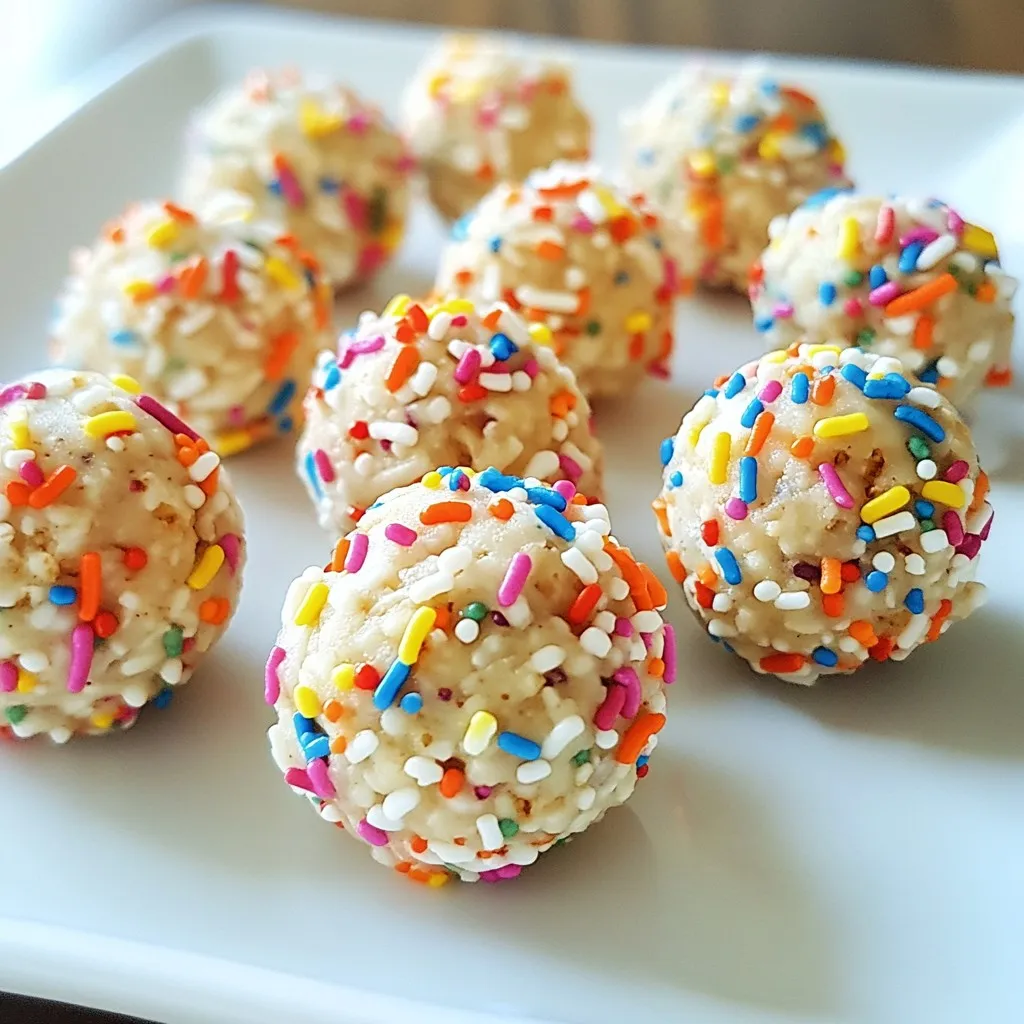 Birthday Cake Protein Balls Easy and Fun Snack Recipe