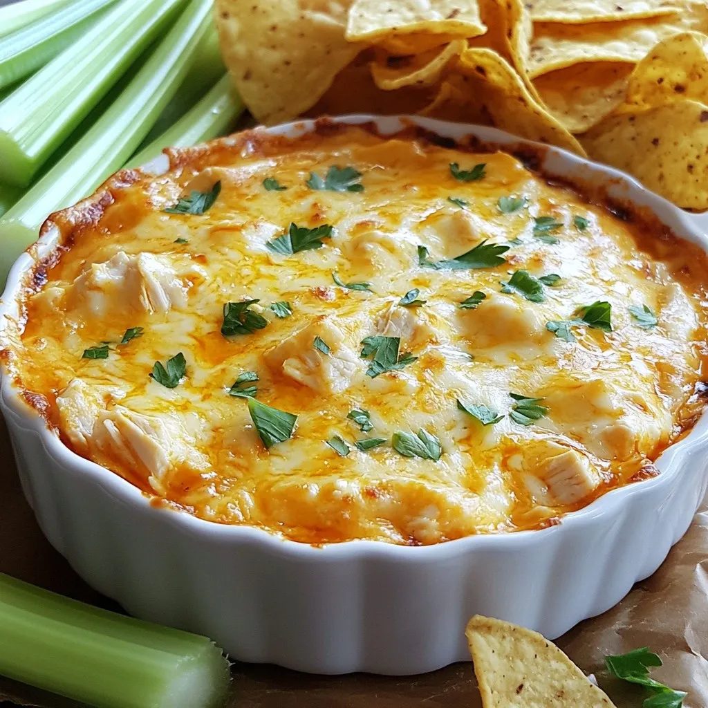 Classic Buffalo Chicken Dip Tasty and Easy Recipe