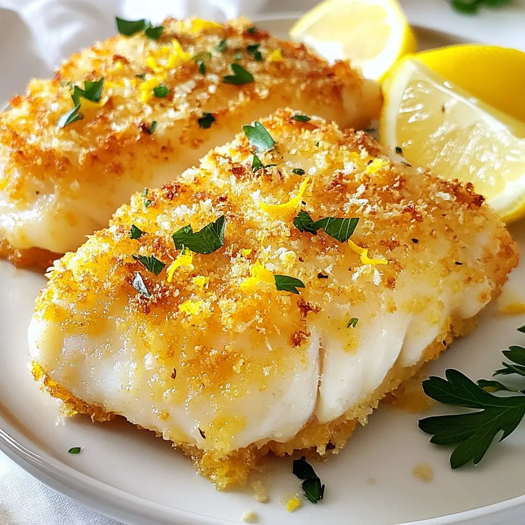 Parmesan Crusted Cod Flavorful and Quick Dinner Dish