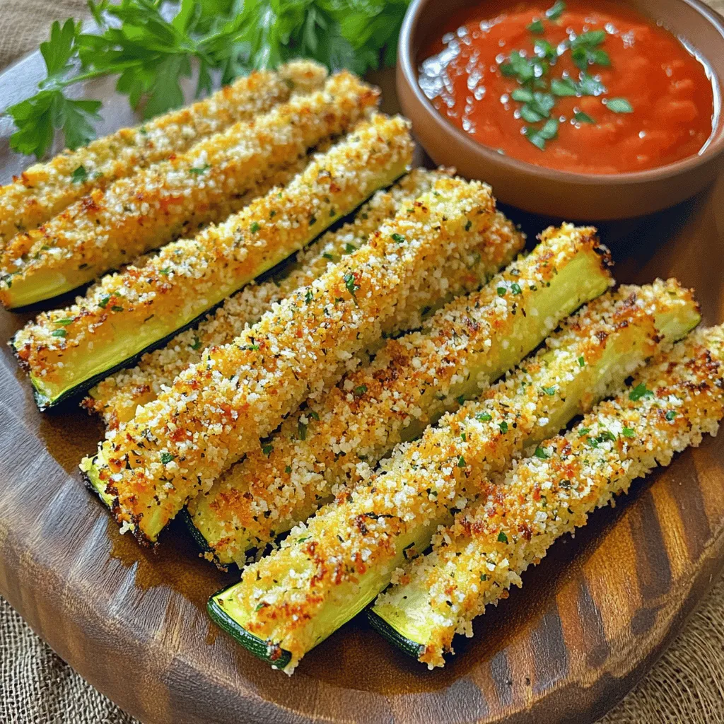 Crispy Baked Zucchini Simple and Flavorful Snack