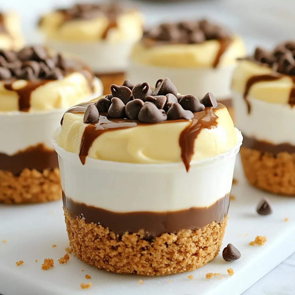 No-Bake Cookie Butter Cheesecake Cups Delight