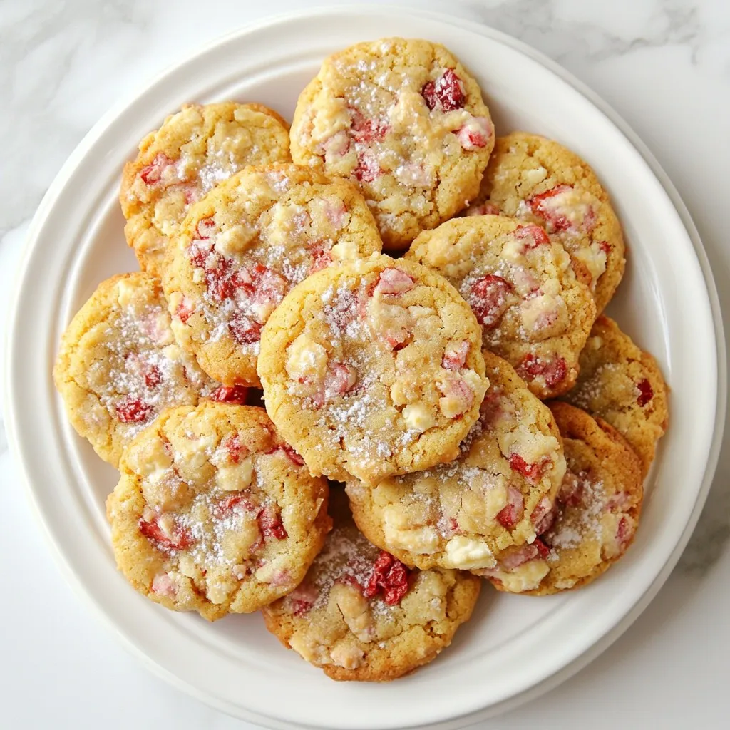 Minute Strawberry Crunch Cookies Easy and Fun Recipe