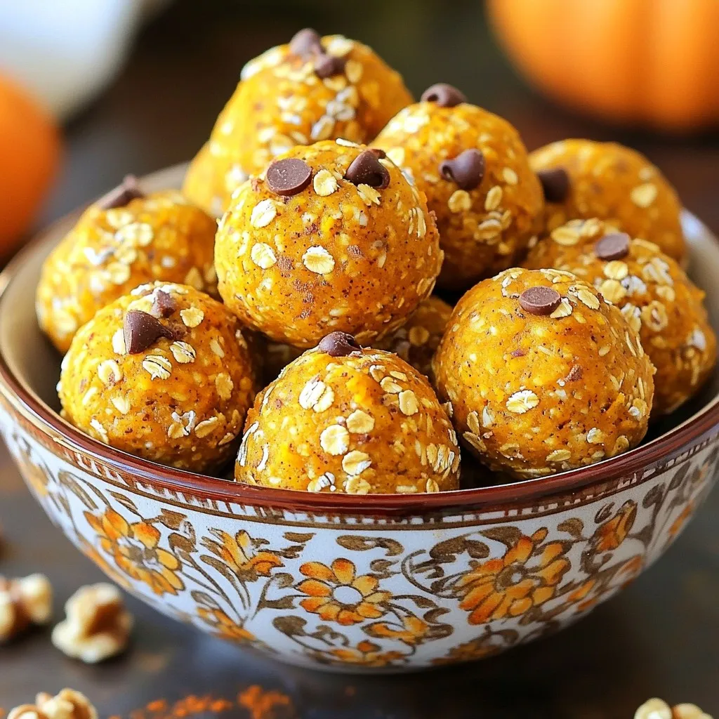 No-Bake Pumpkin Pie Energy Bites Simple Treats