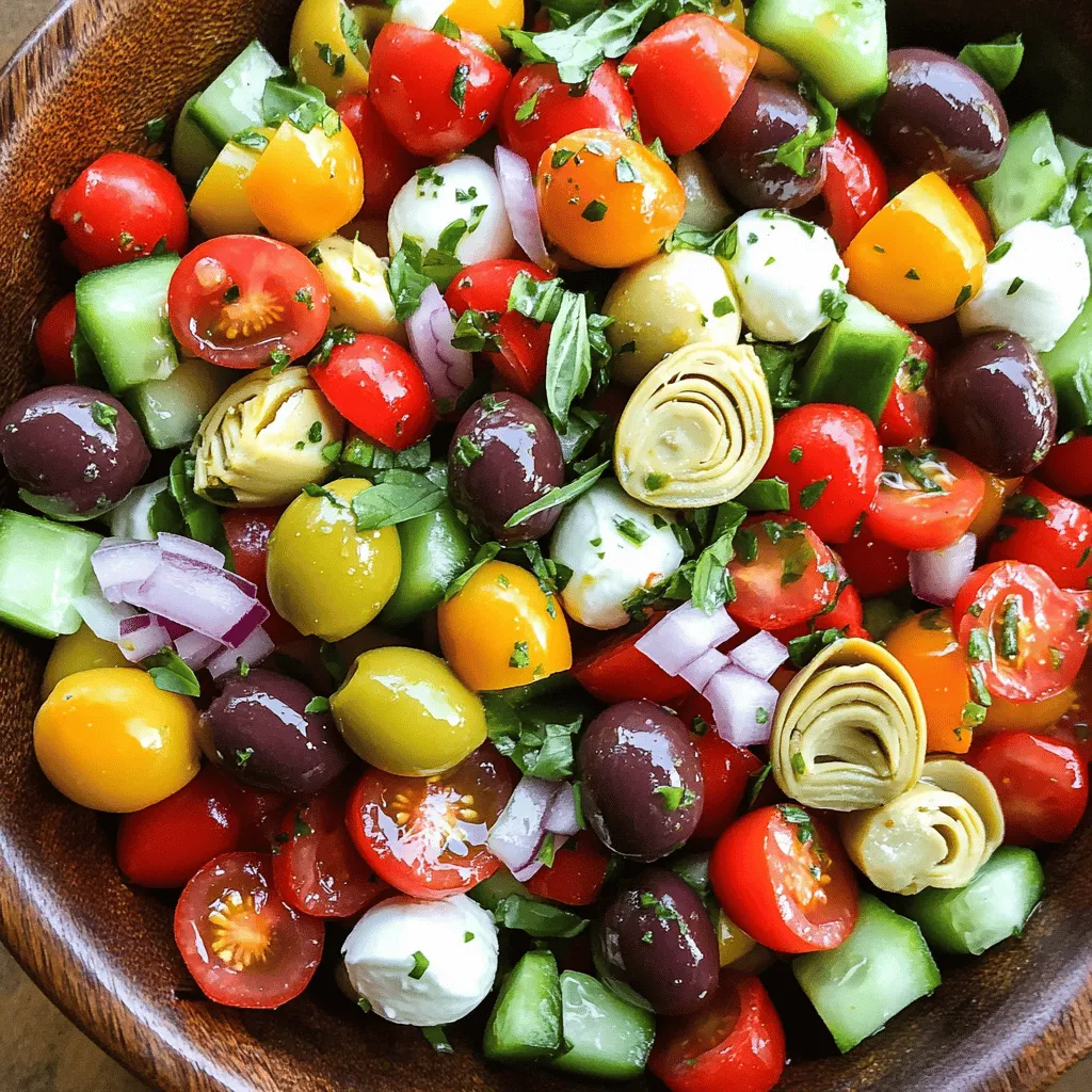 Quick and Easy Antipasto Salad Flavorful Meal Prep