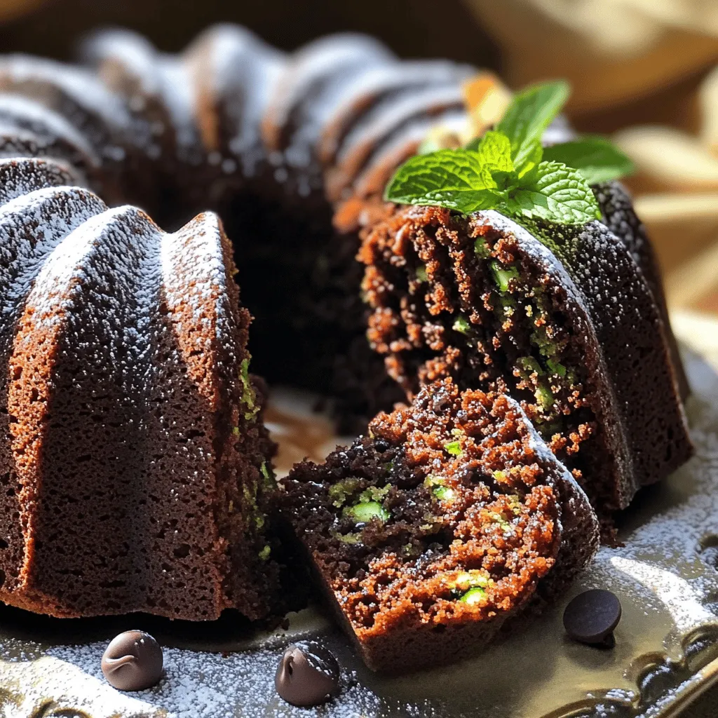 Chocolate Zucchini Bundt Cake Rich and Decadent Treat