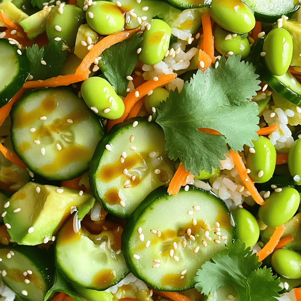 Sushi Cucumber Salad Fresh and Flavorful Delight
