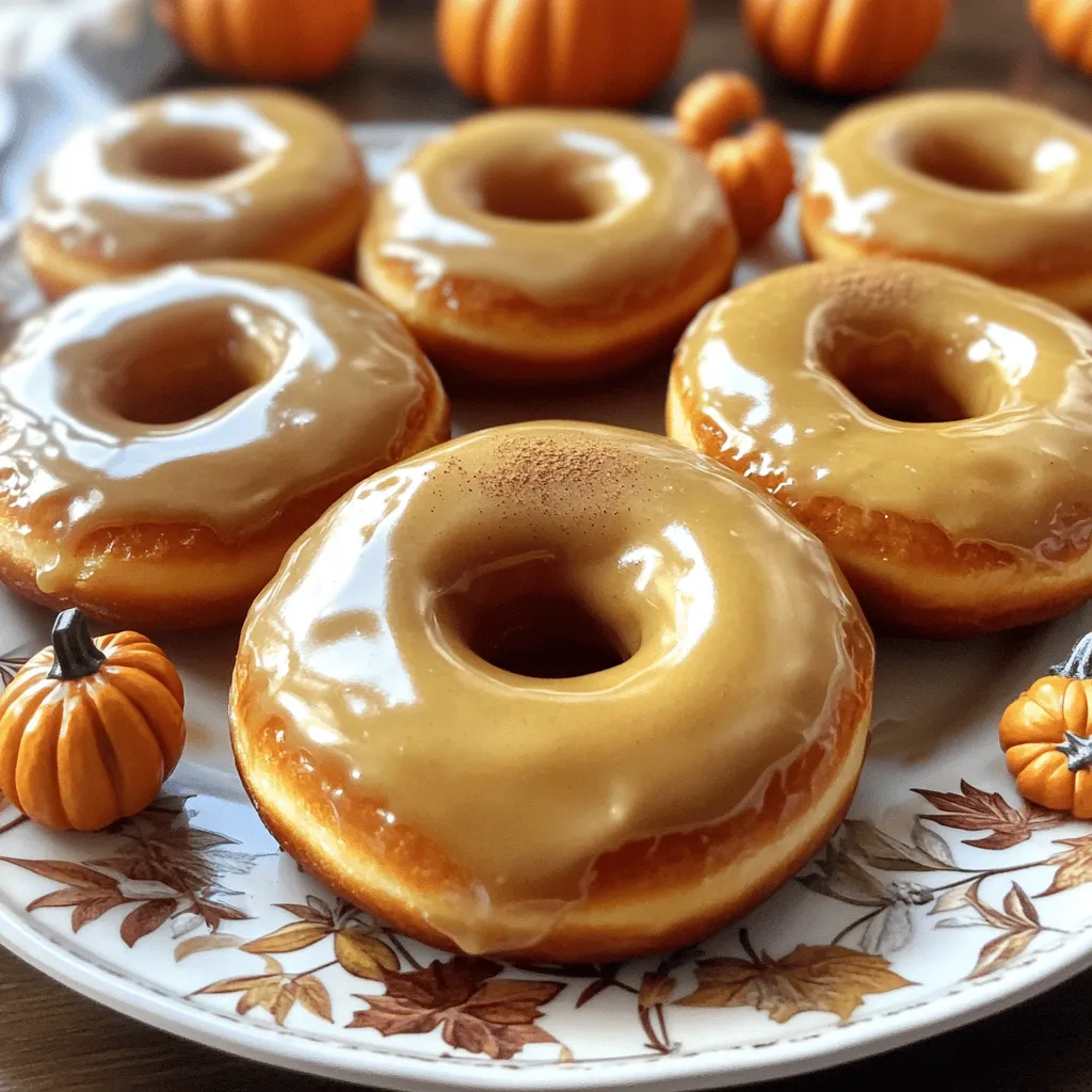 Pumpkin Spice Donuts Irresistible Fall Treats