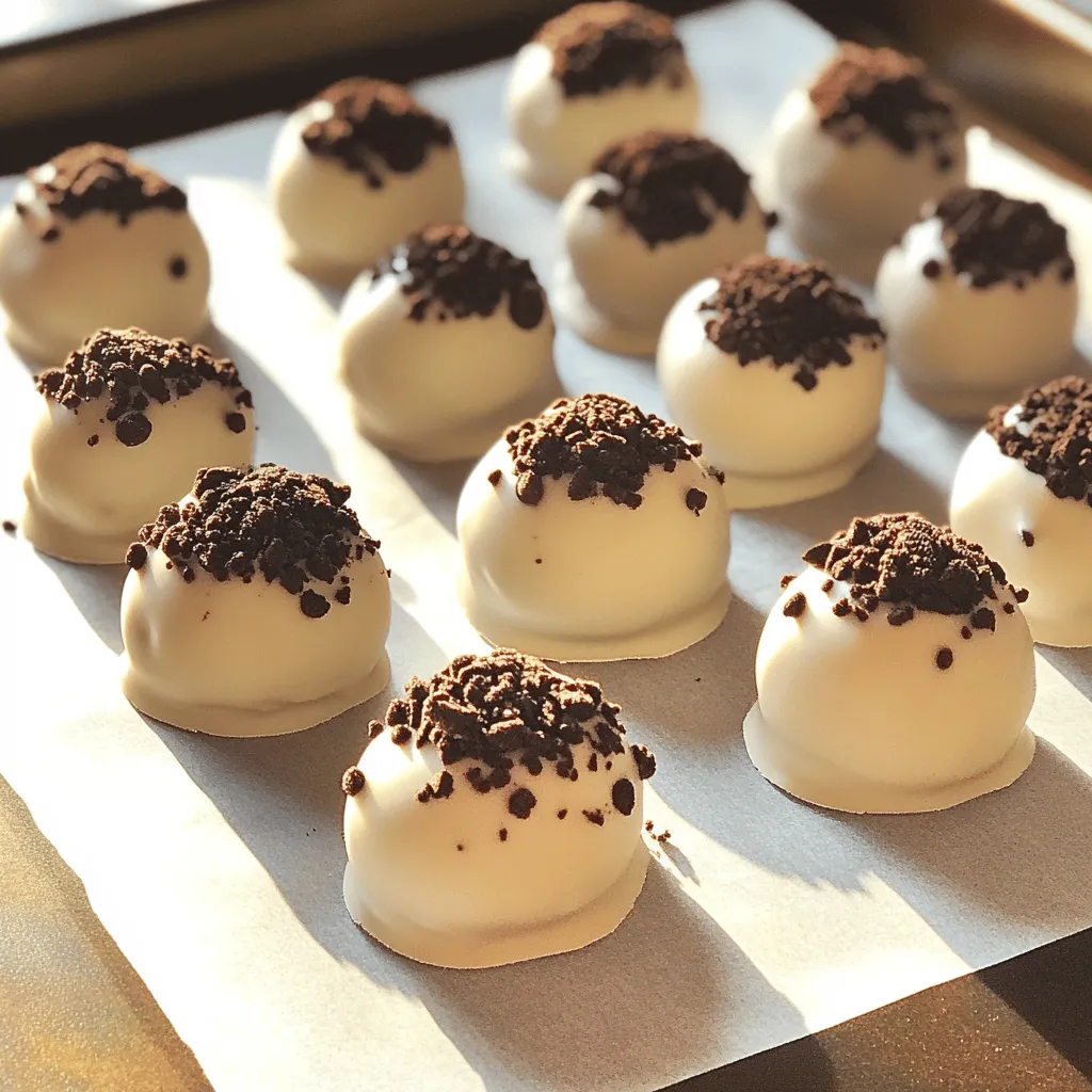 No Bake Oreo Truffles Decadent and Easy Treat