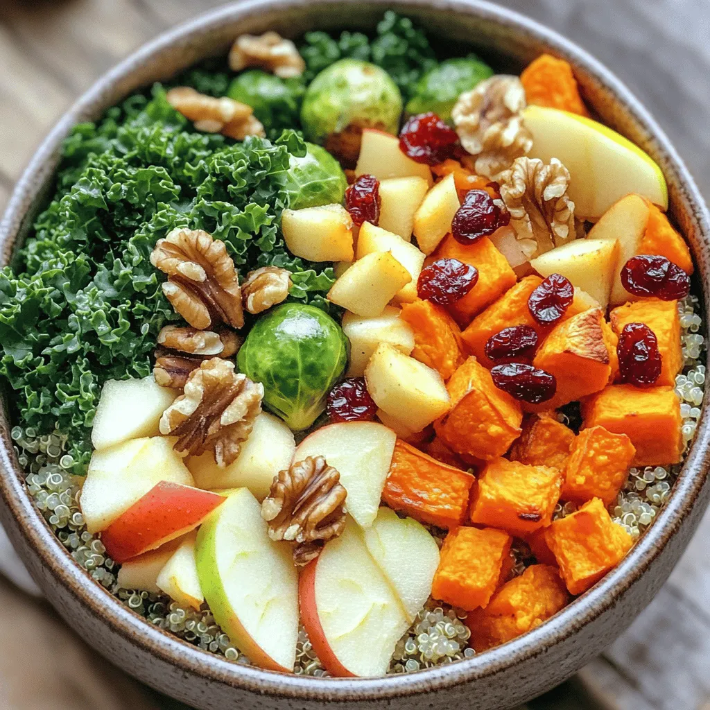 Autumn Harvest Buddha Bowl Flavorful and Nourishing Meal