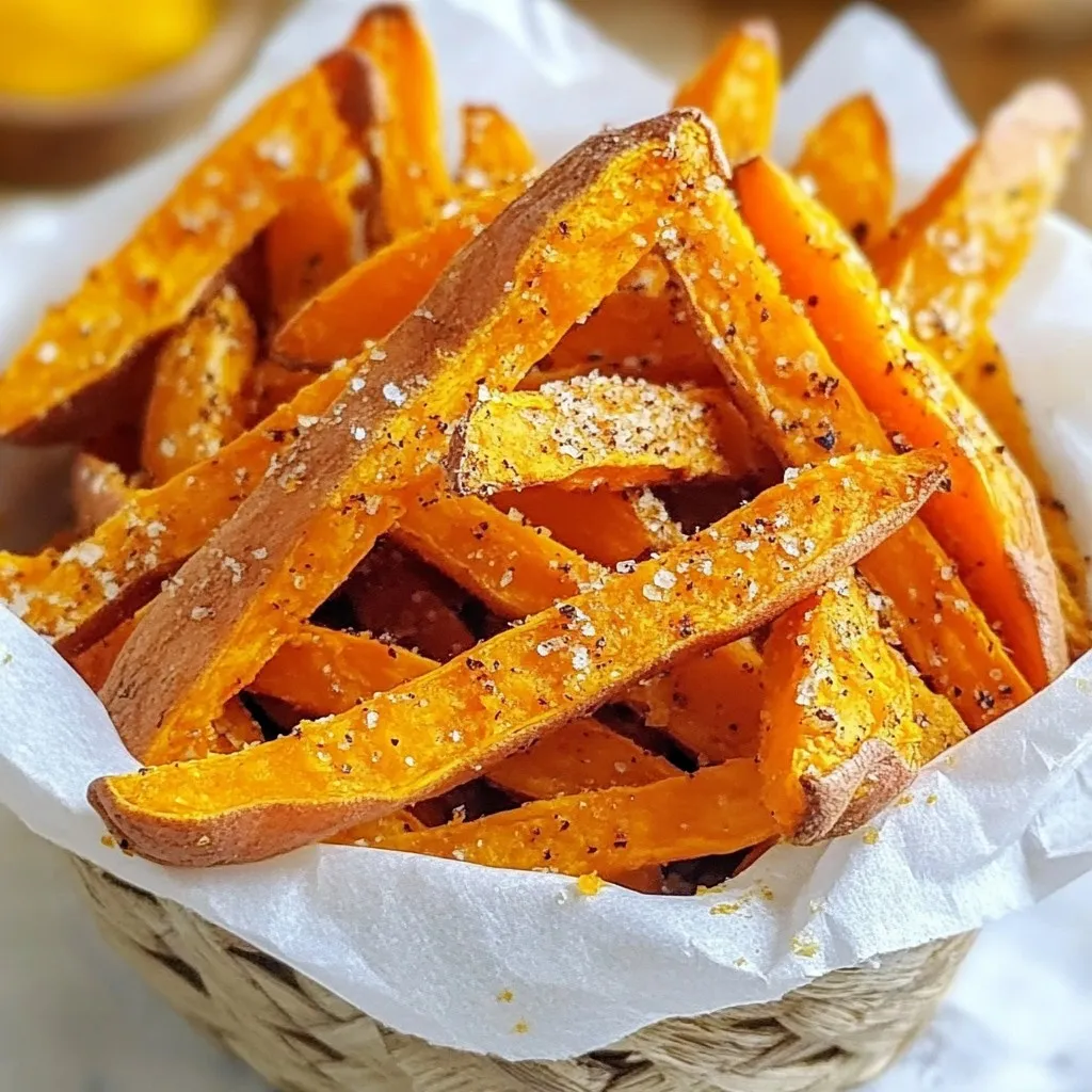 Crispy Oven Sweet Potato Fries Simple and Flavorful Snack