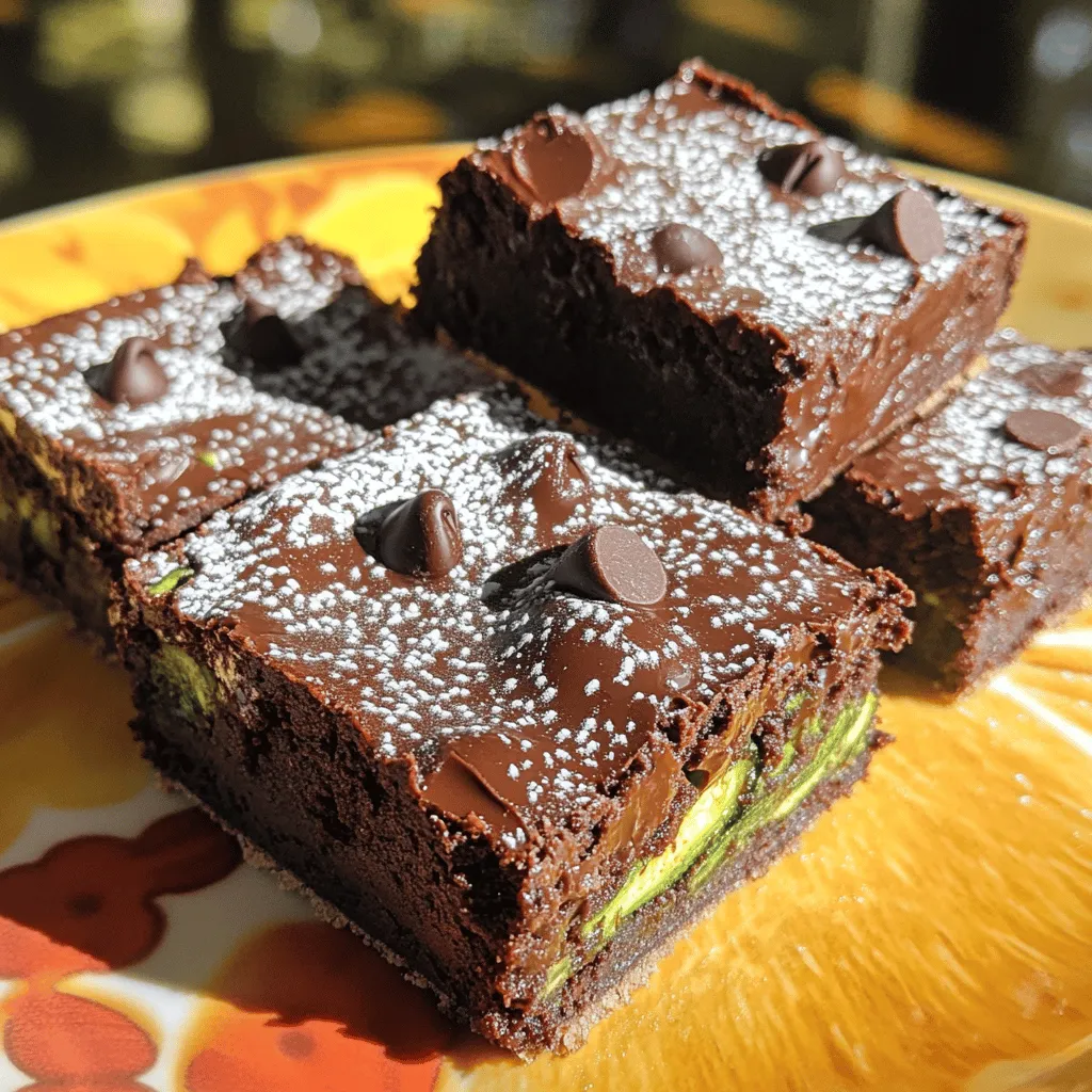 Decadent Double Chocolate Zucchini Bars Delightful Treat
