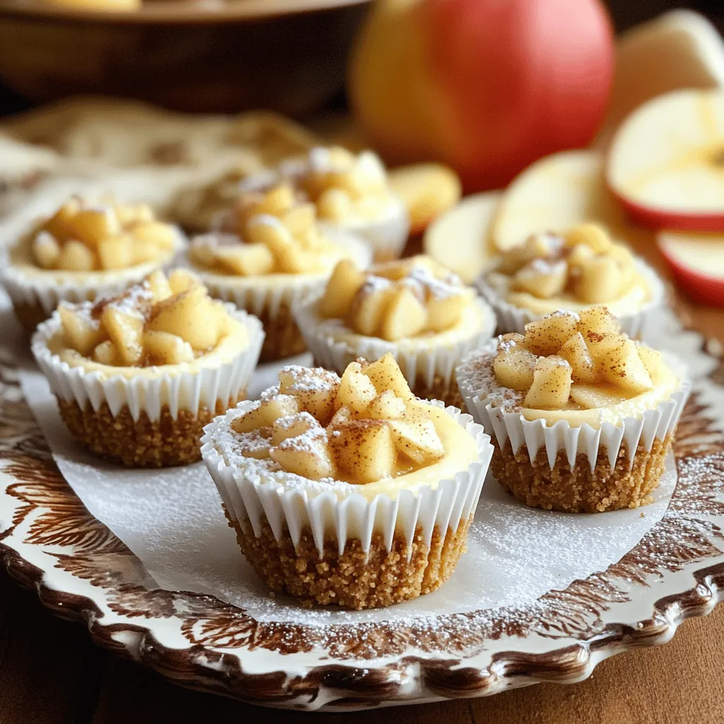 Delicious Apple Crisp Mini Cheesecakes Recipe Guide