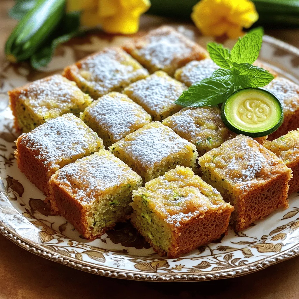 Moist Brown Sugar Zucchini Cake Delicious and Easy Recipe