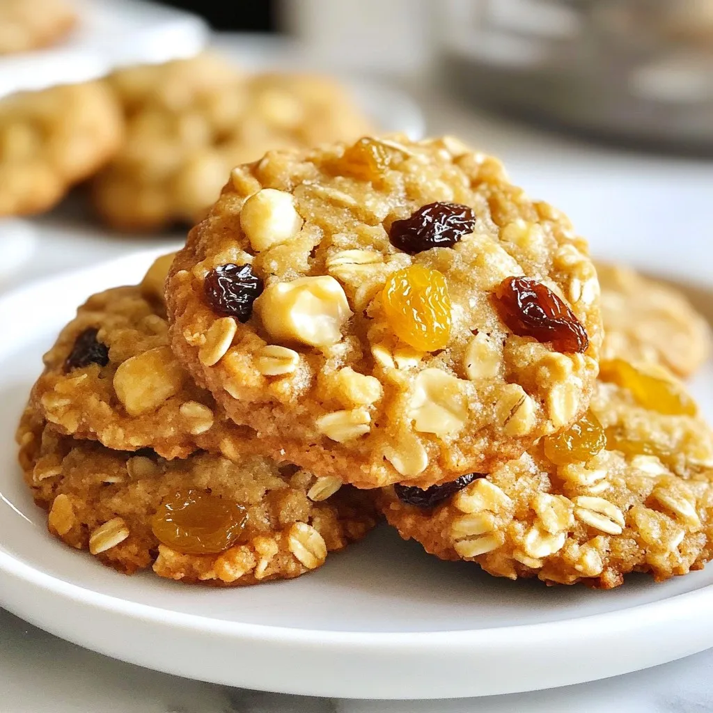 Low Sugar Applesauce Oatmeal Cookies Delightful Treat