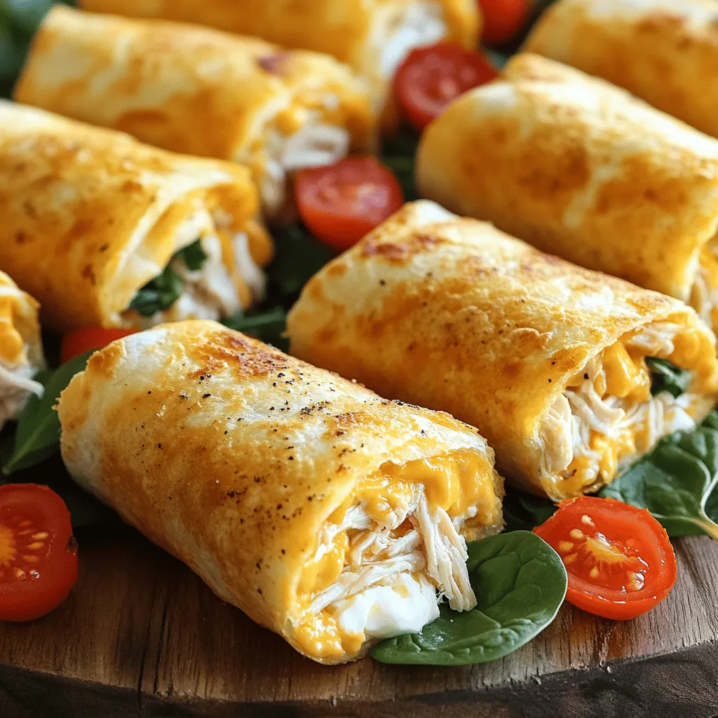 Cheesy Garlic Chicken Wraps Simple and Tasty Meal