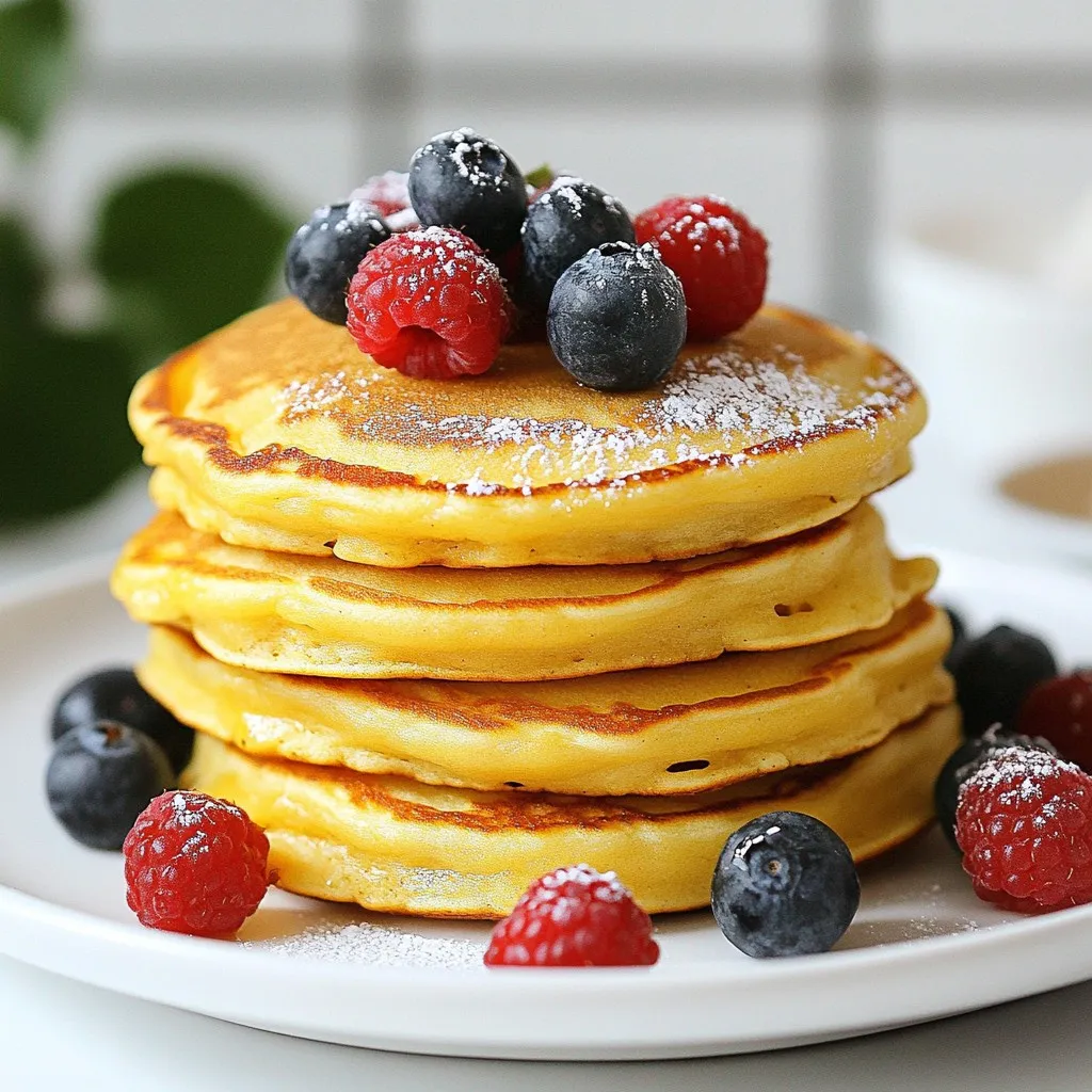 Fluffy Low-Carb Quark Pancakes Simple and Delicious