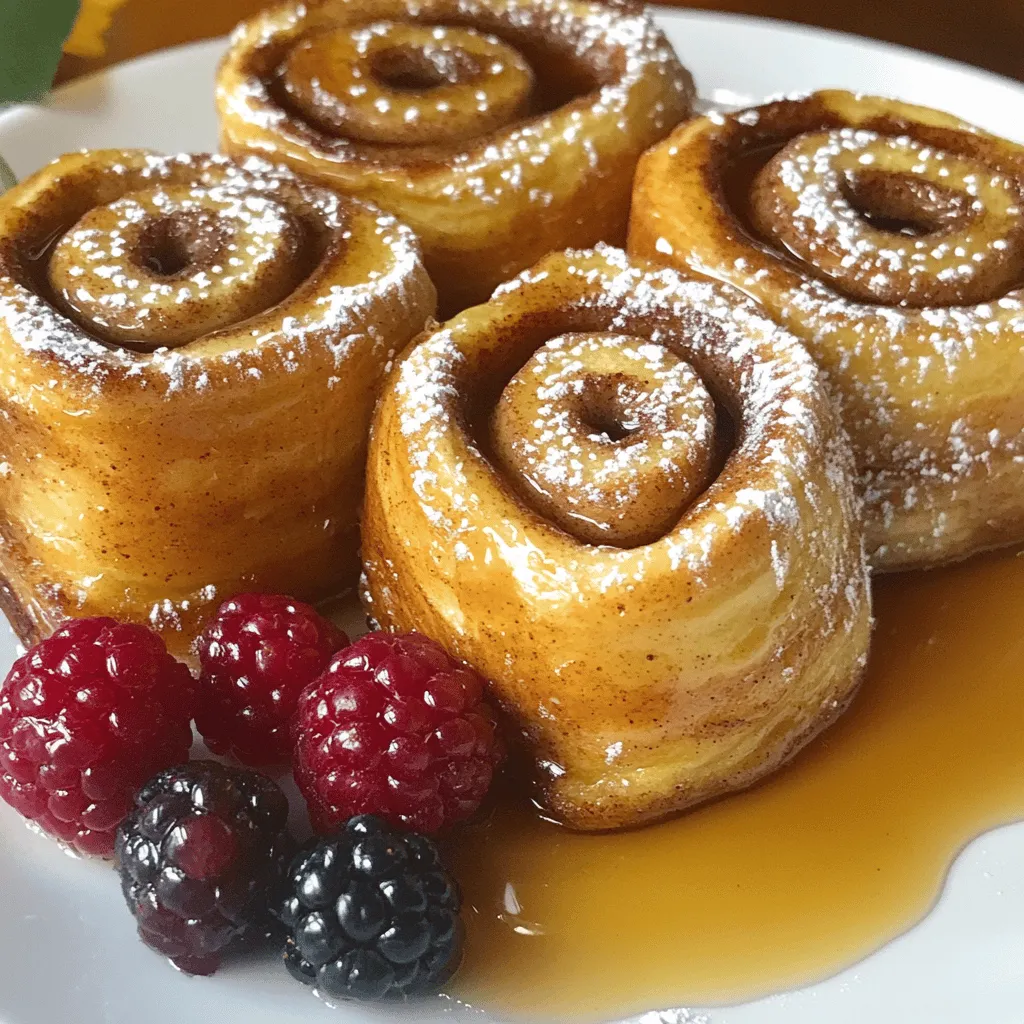 Cinnamon Roll French Toast Scrumptious Breakfast Delight