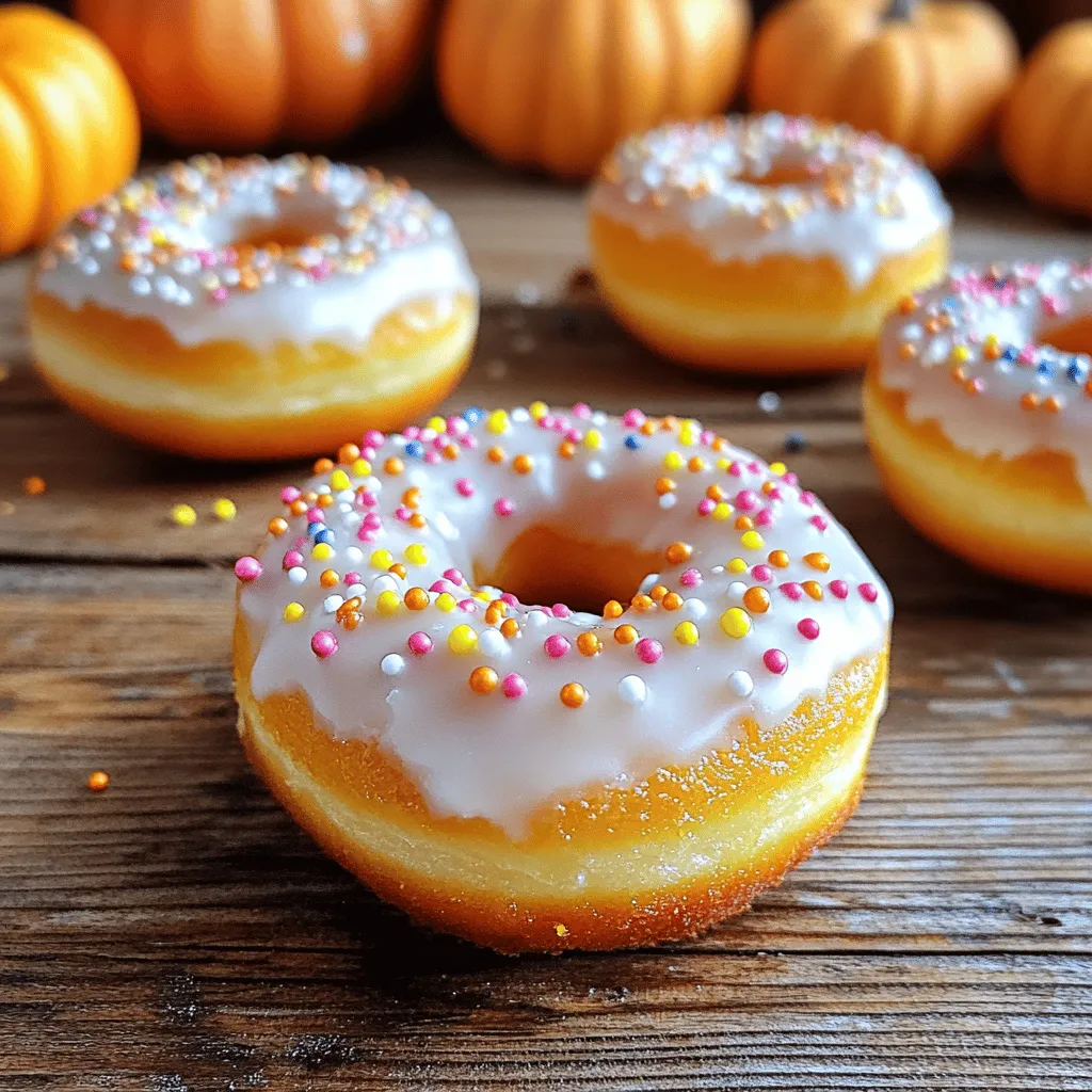 Mini Pumpkin Donuts Delicious Fall Treats to Enjoy