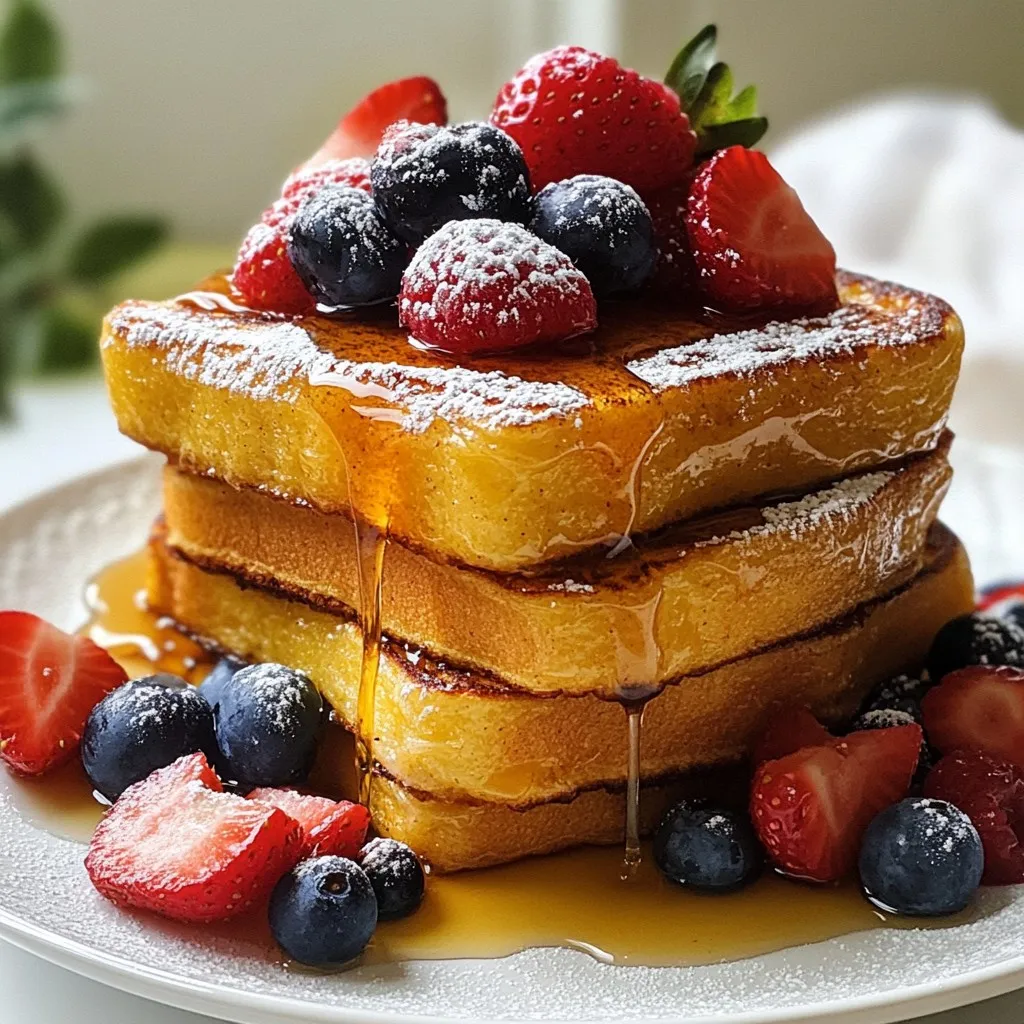 Perfect French Toast Easy and Delicious Recipe Guide