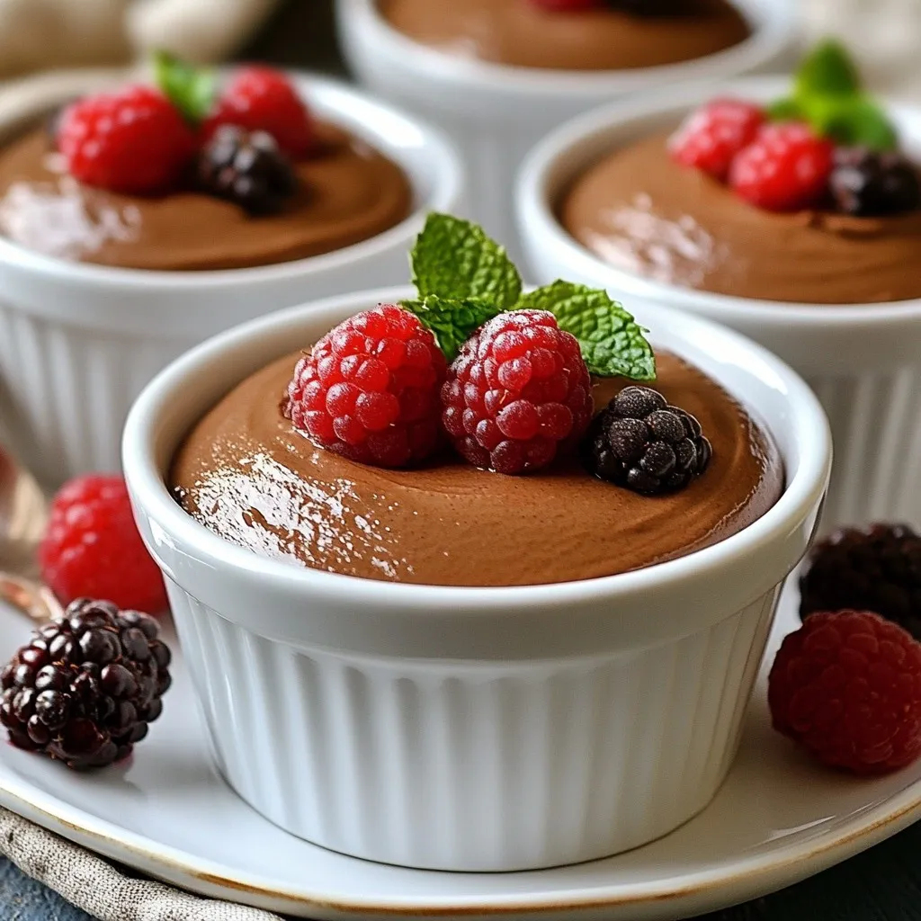 Ingredient Cottage Cheese Chocolate Mousse Delight