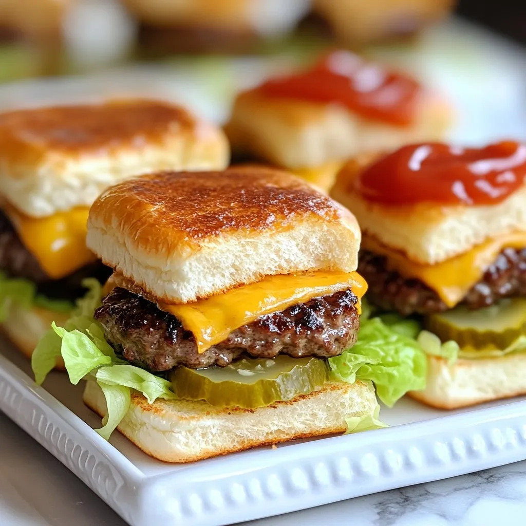 Sheet Pan Burger Sliders Tasty and Simple Recipe
