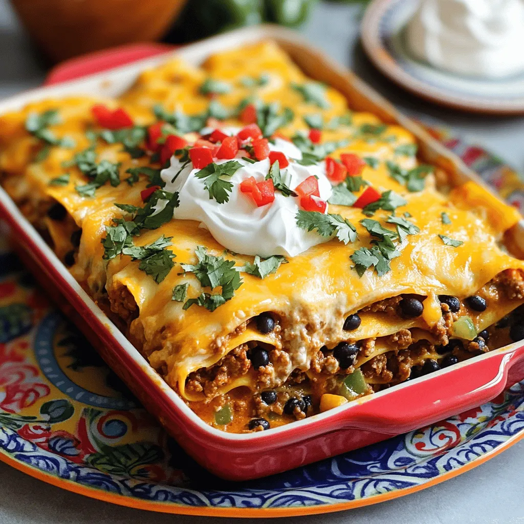 Taco Lasagna Loaded with Flavorful Ingredients