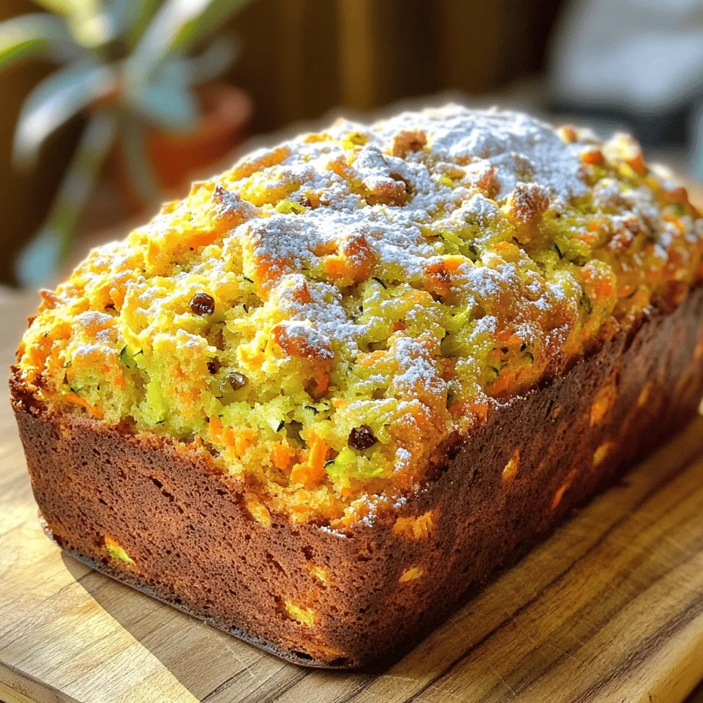 Carrot-Zucchini Bread Deliciously Moist and Easy Recipe