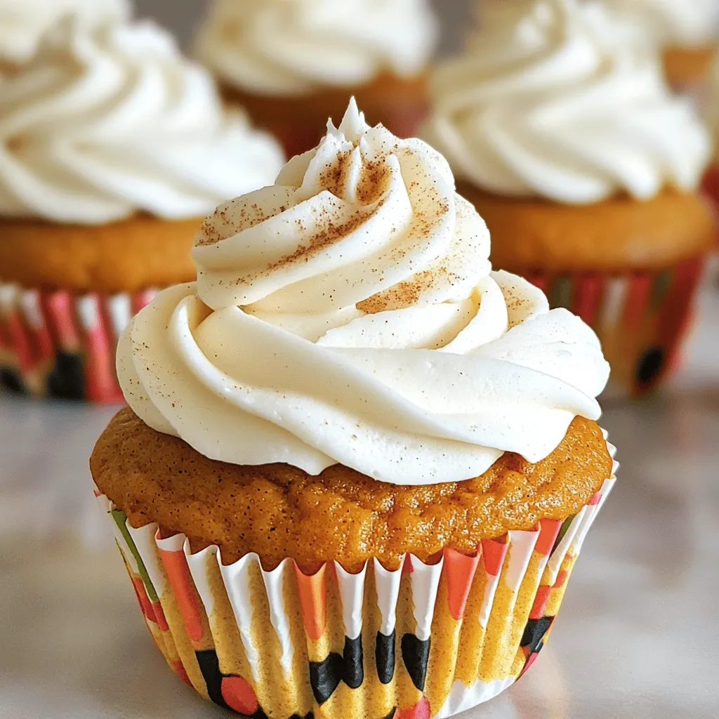 Vanilla Chai Pumpkin Latte Cupcakes Delightful Treat