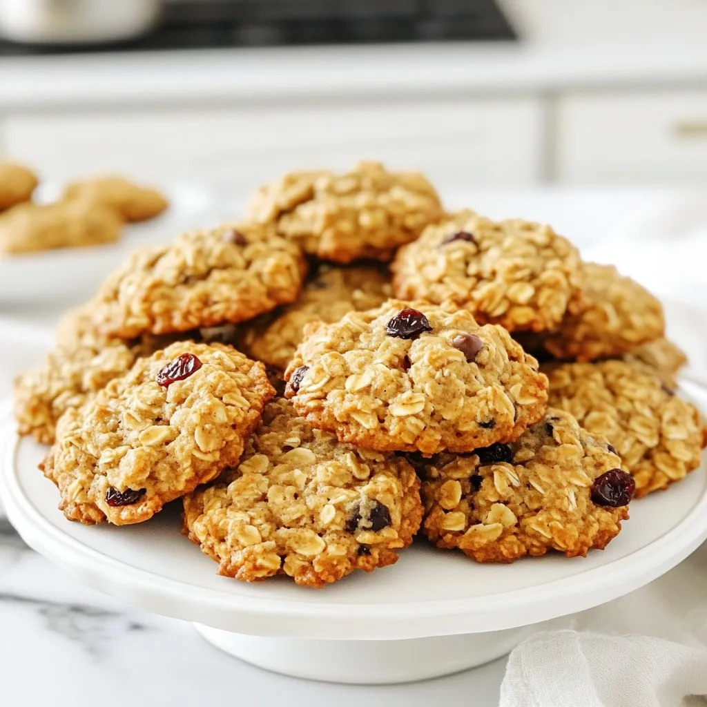 Ingredient Oatmeal Breakfast Cookies Simple Recipe