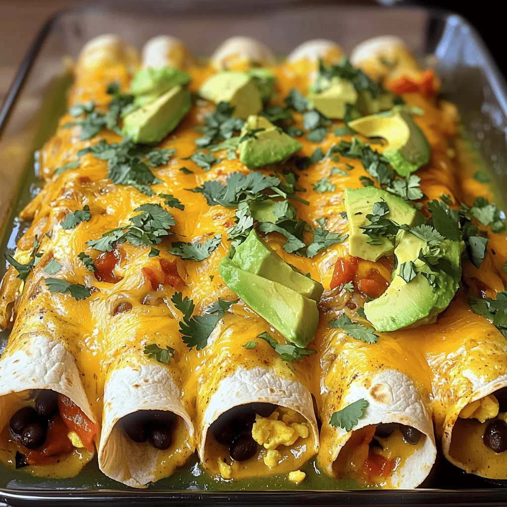 Breakfast Enchiladas Flavorful and Simple Recipe