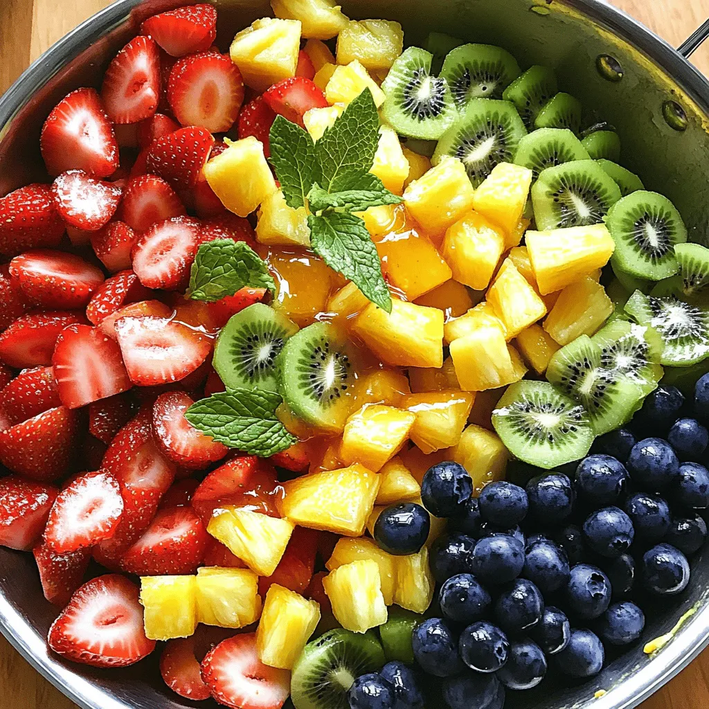 Fruit Salad for A Crowd Refreshing Party Delight