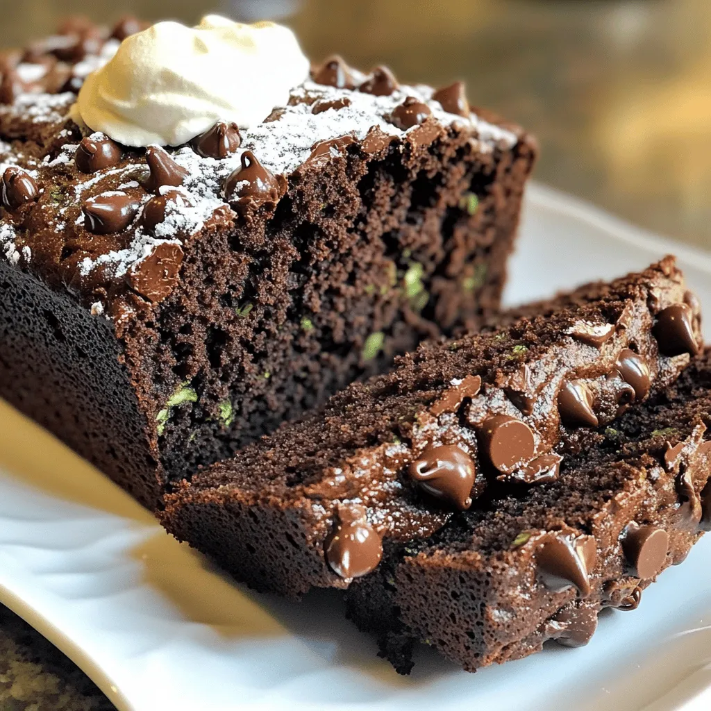 Classic Chocolate Zucchini Bread Tempting and Moist