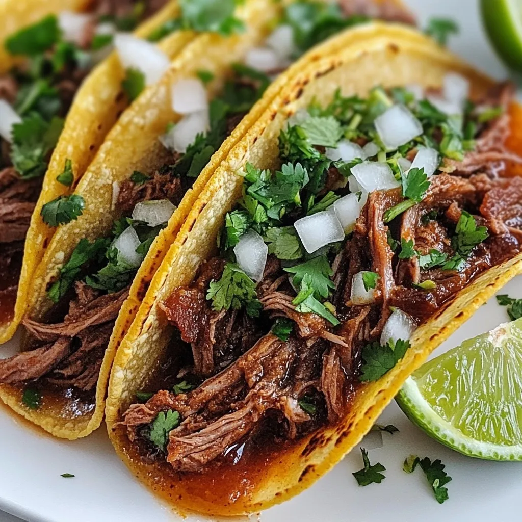 Juicy Birria Tacos Packed with Flavor and Spice