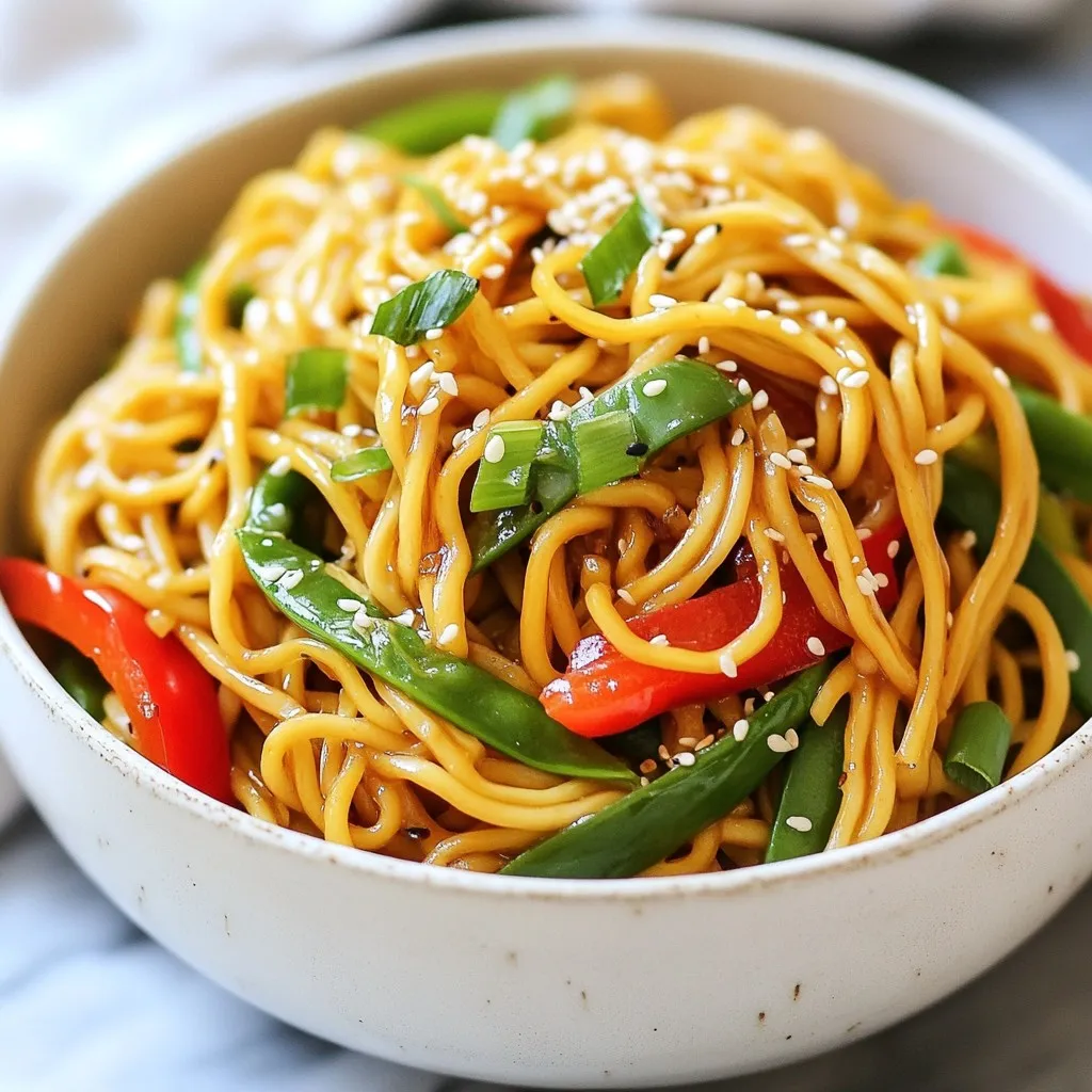 Easy Szechuan Noodles Flavorful and Quick Recipe
